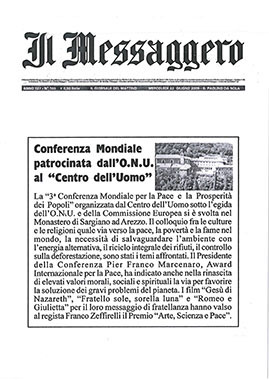 Il Messaggero, 22 Giugno 2005