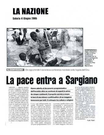 La Nazione, 4 Giugno 2005