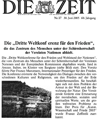 Die Zeit, 30 Giugno 2005
